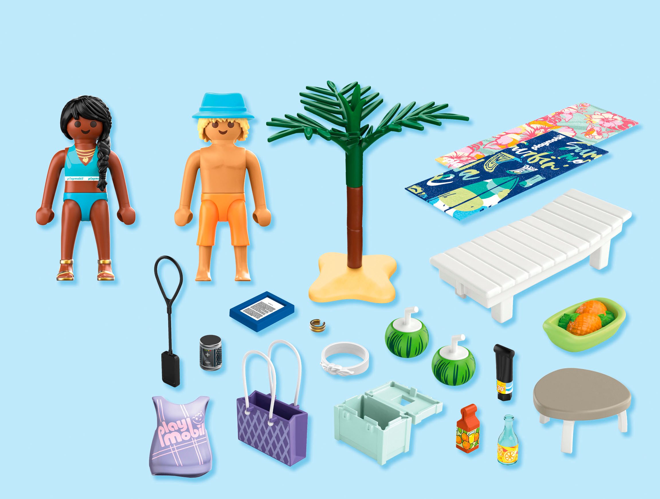 Playmobil® Pärchenausflug an den Strand (71908), My Life Konstruktions-Spielset, (35 St), Made in Europe – Bild 3 von 5