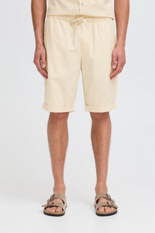 !Solid Leinenhose SDLinau Bequeme Shorts mit Kordelverschluss