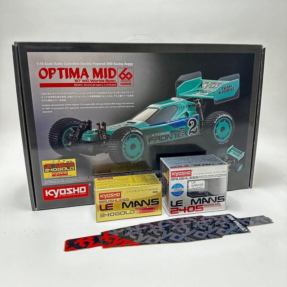 Kyosho Modellbausatz Optima Mid'87 60th Anni 4WD 1 : 10 60th Le Mans 240 Gold Edition K.
