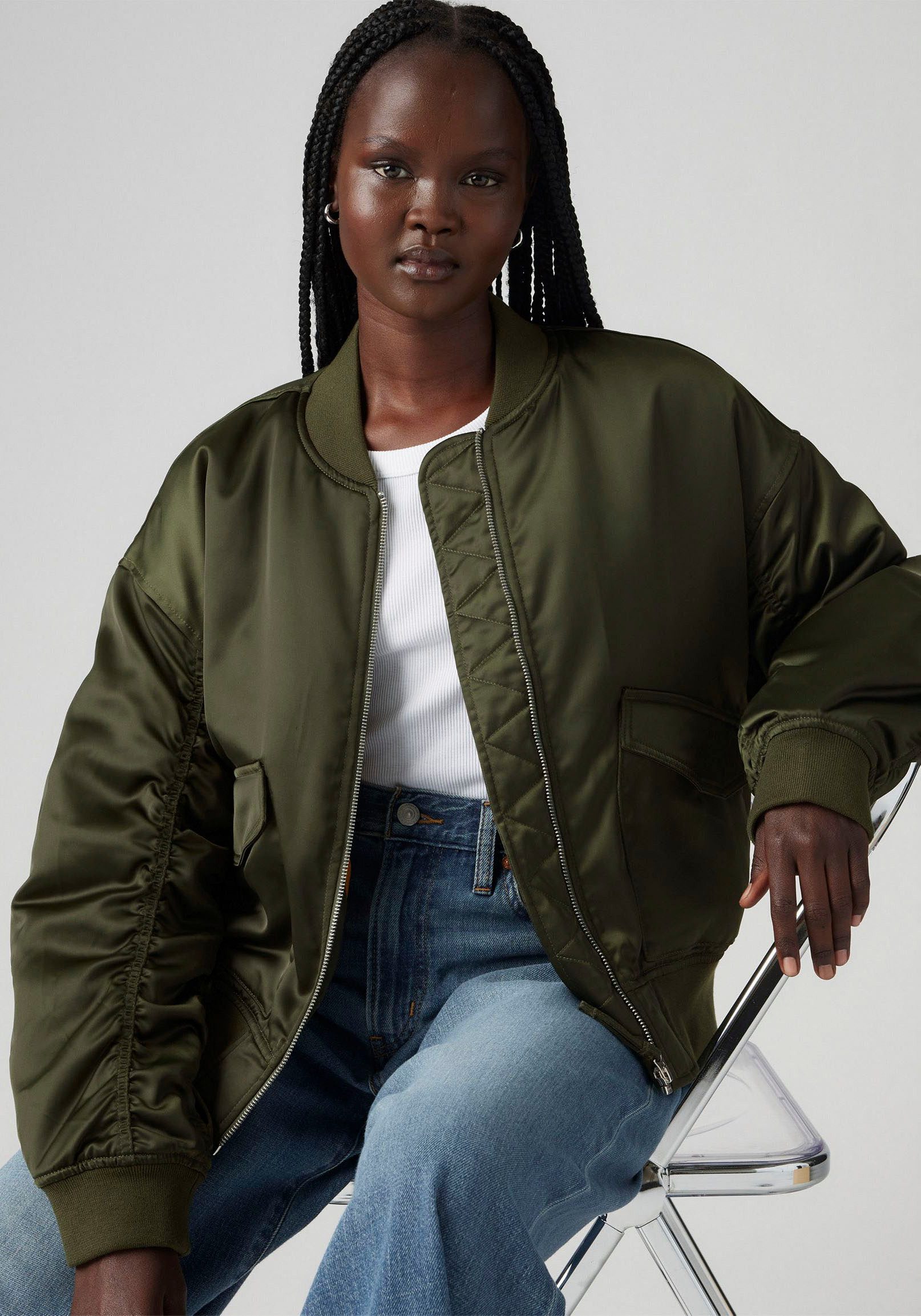 Levi's® Collegejacke ANDY TECHY JACKET mit Taschen