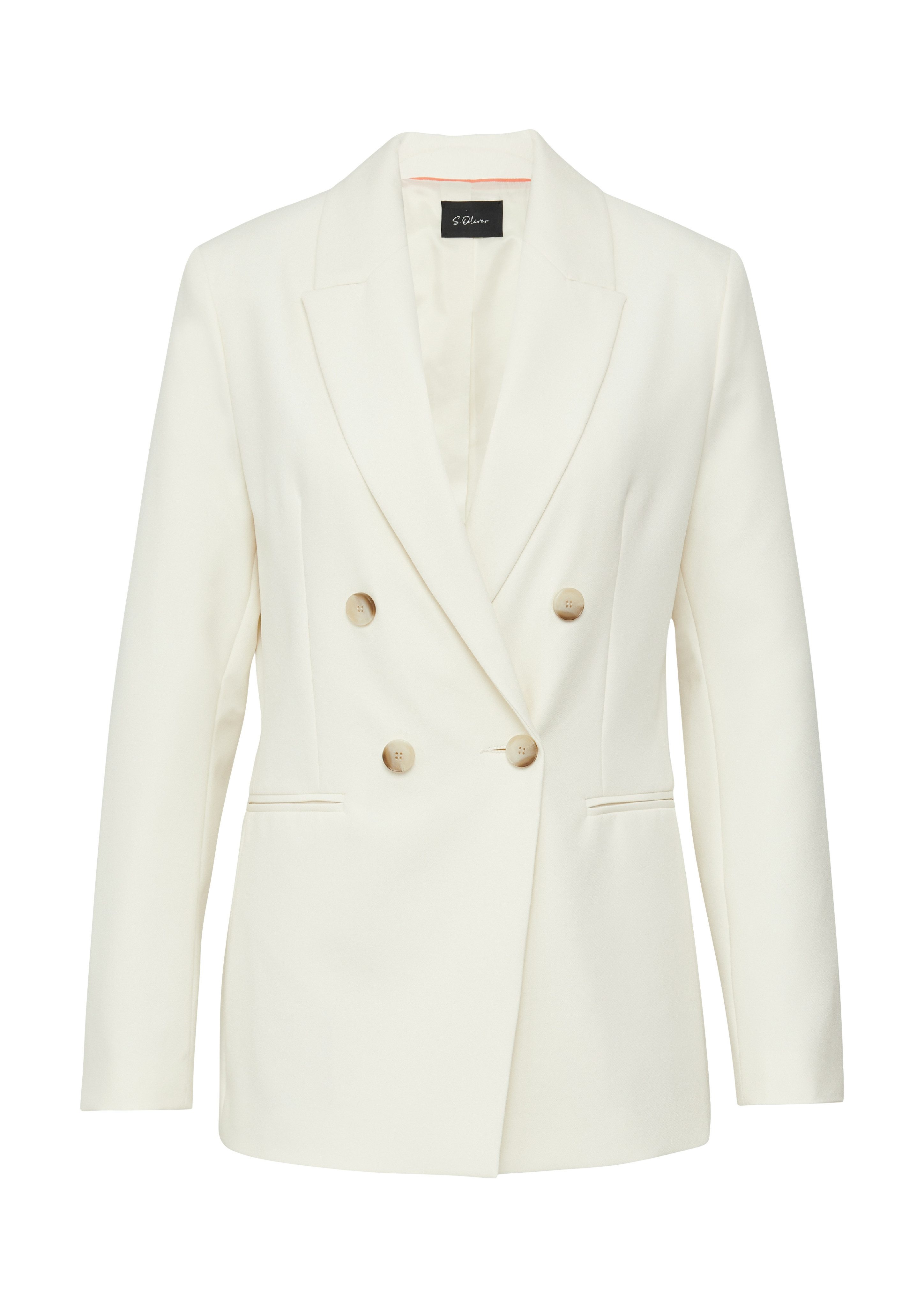 s.Oliver BLACK LABEL Jackenblazer mit Reverskragen