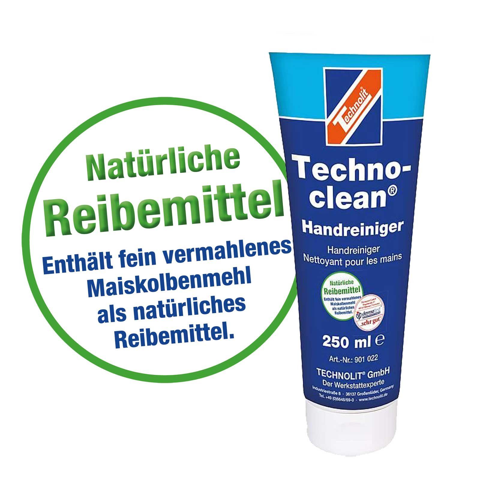 Handreiniger, 250 Handcreme Technoclean-Tube TECHNOLIT® Handreinigung ml, Handwaschpaste,