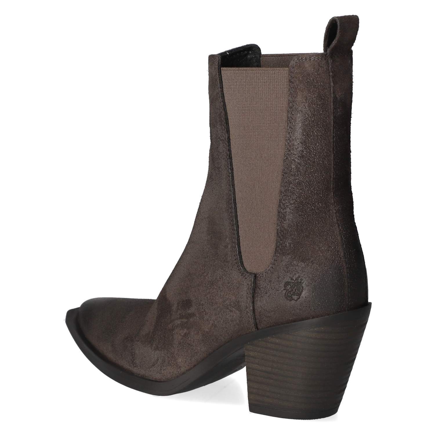 Apple of Eden Apple of Eden SOL 14 DK GREY Damen Rauleder grey Westernstiefel