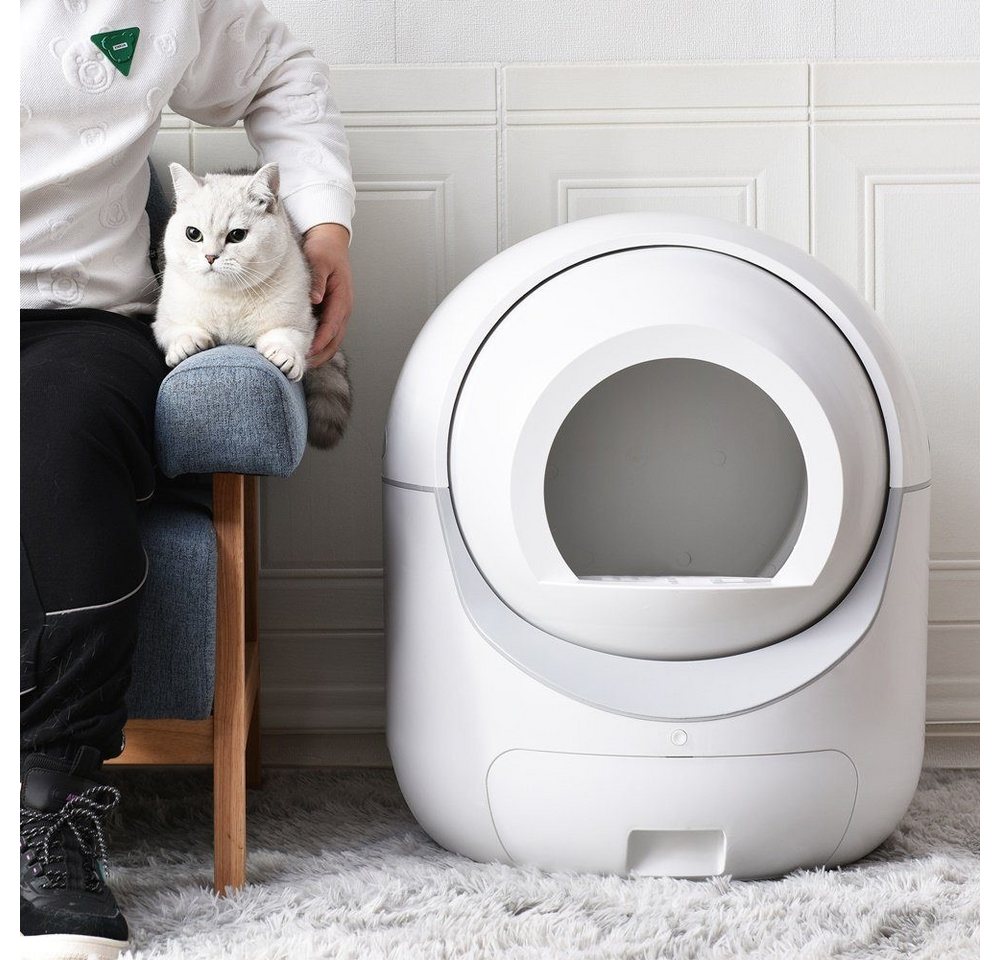 Thumbnail - Gotagee Katzentoilette Selbstreinigende Katzentoilette für mehrere Katzen, APP-gesteuert, XXL, für alle Arten von Katzen...