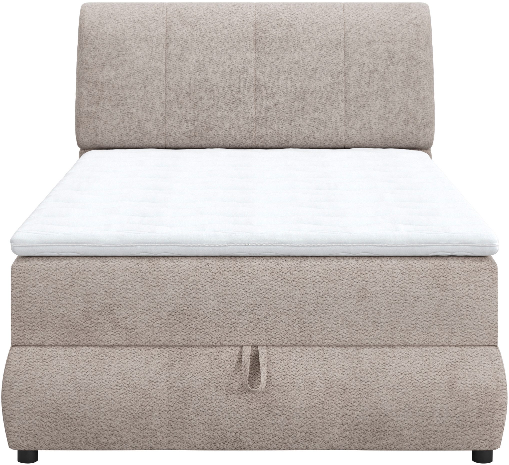 COTTA Boxbett Cooper, inkl. Topper, Bettkasten und verstellbarem Kopfteil