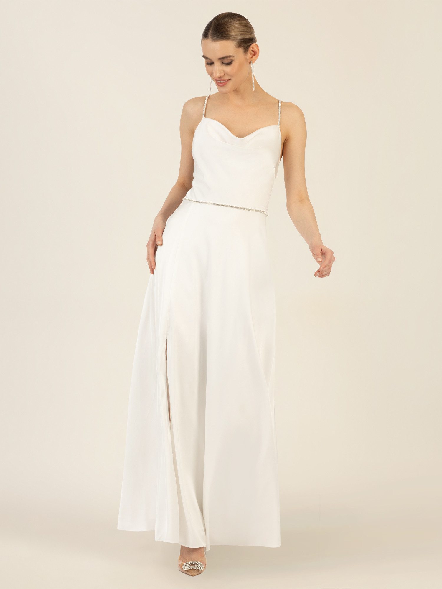 Apart Abendkleid aus mattschimmerndem Satin günstig online kaufen