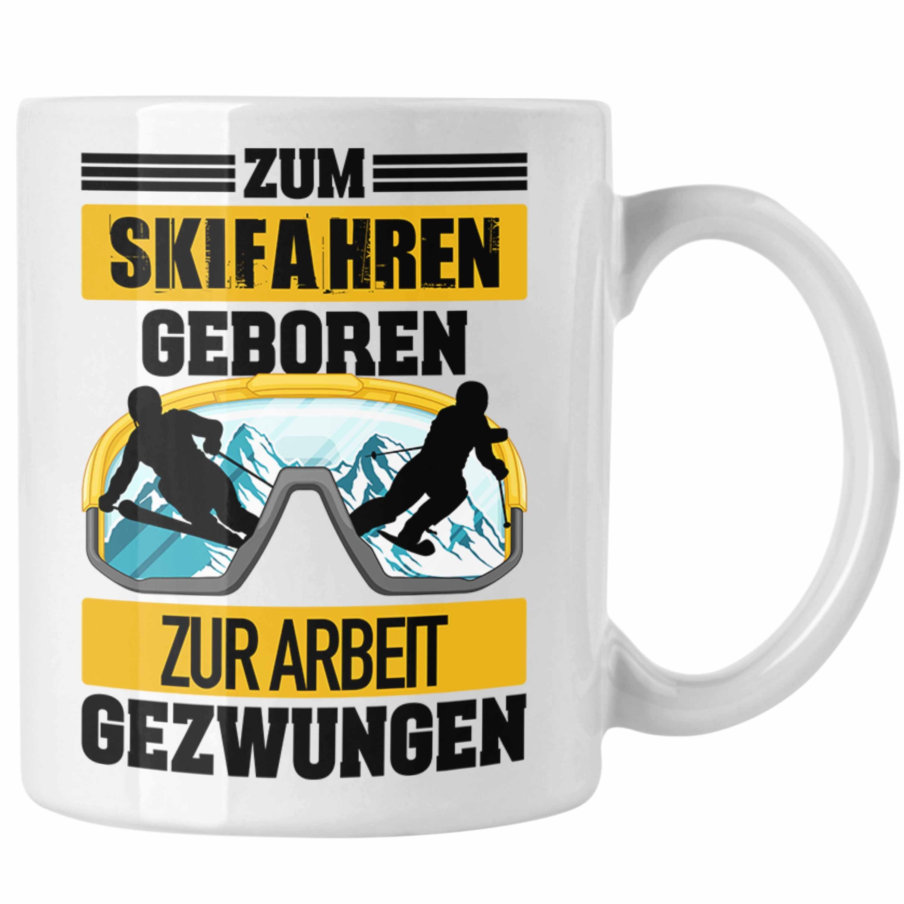 Trendation Tasse Trendation Ski Fahren Tasse Geschenk Skifahrer
