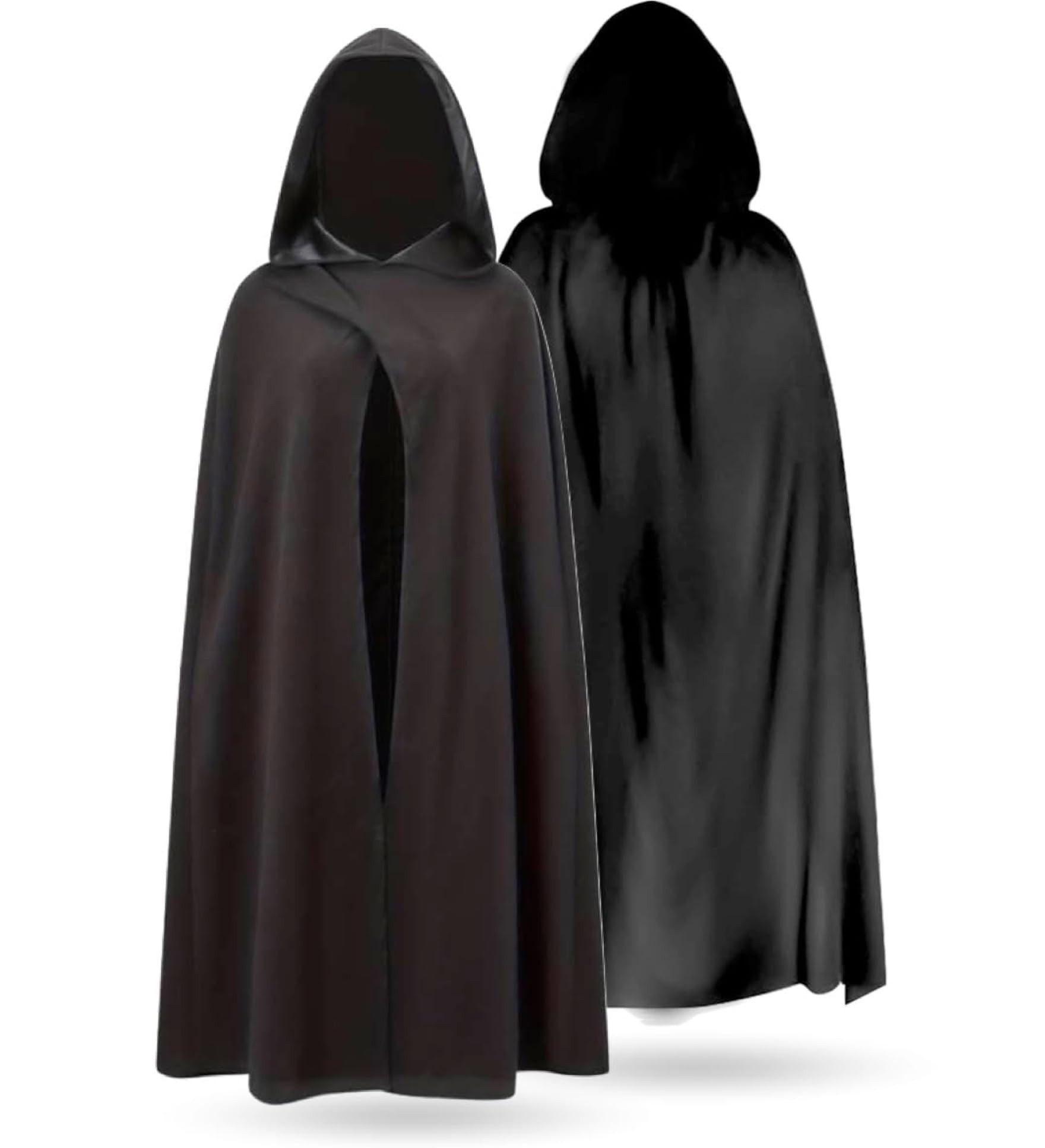 FASCHINFEVER Umhang Umhang mit Kaputze - Halloween Kostüm Herren & Damen