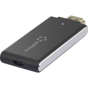 Renkforce Streaming Boxen HDMI-Streaming-Stick (AirPlay, Miracast, DLNA, AirPlay, Miracast, DLNA, externe Antenne