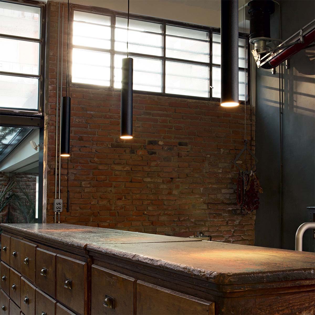 Ideal Lux Pendelleuchte Look SP1 d06 Pendelleuchte, Ø: 6 cm, H: 40 cm, Chro günstig online kaufen