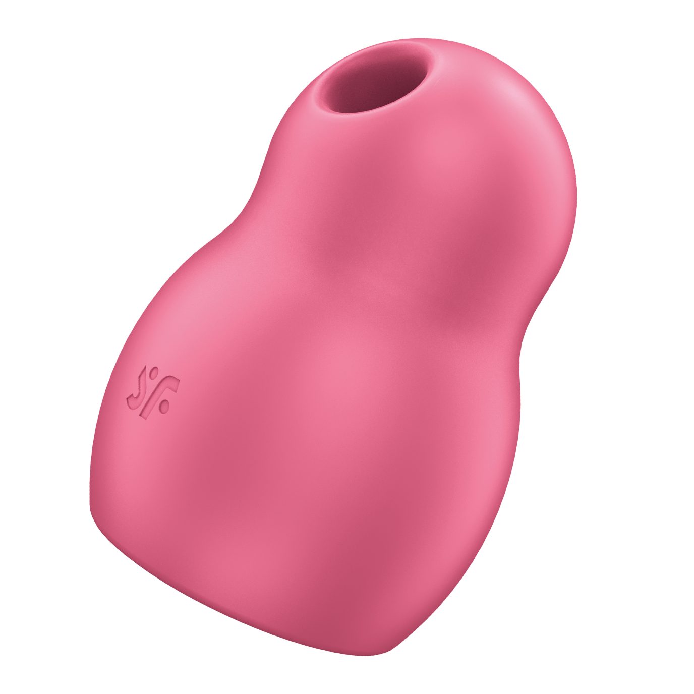 Satisfyer Klitoris-Stimulator Satisfyer Druckwellenvibrator 'Pro To Go 1', 9 cm, ideal für unterwegs, (1-tlg) Rot