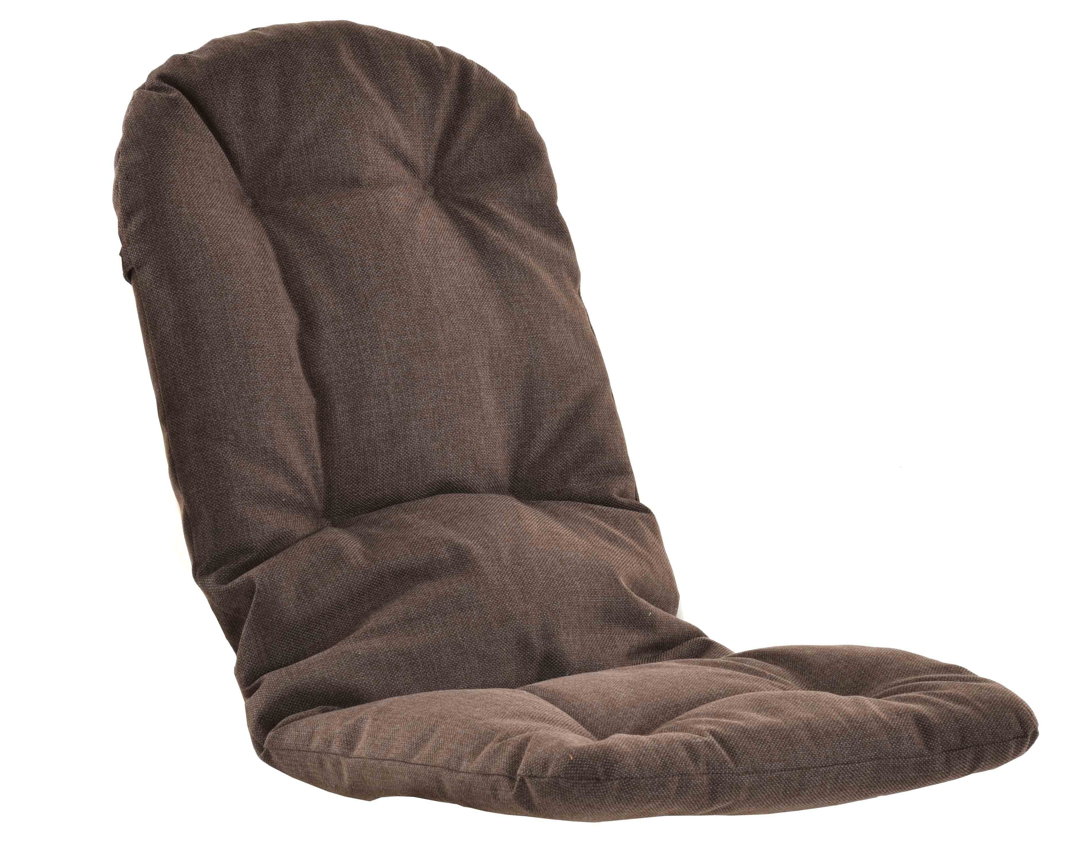 Krines Home Hochlehnerauflage Schaukelstuhl Auflage Kissen Kissenauflage für Schaukelsessel, deutsche Herstellung
