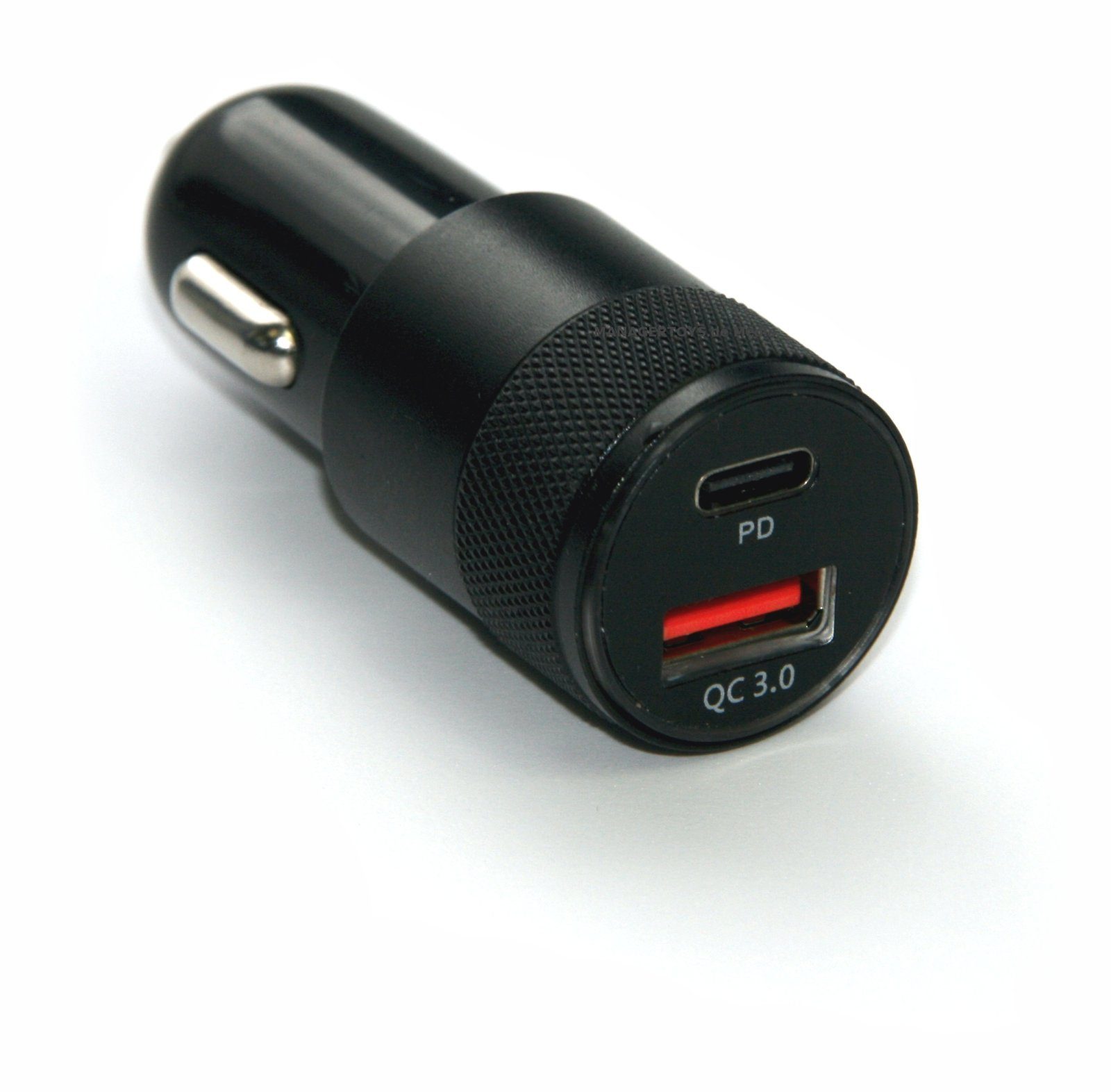 Dual USB C Auto 3.0 A Ladestecker Zigarettenanzünder 12-24 V USB-Ladegerät