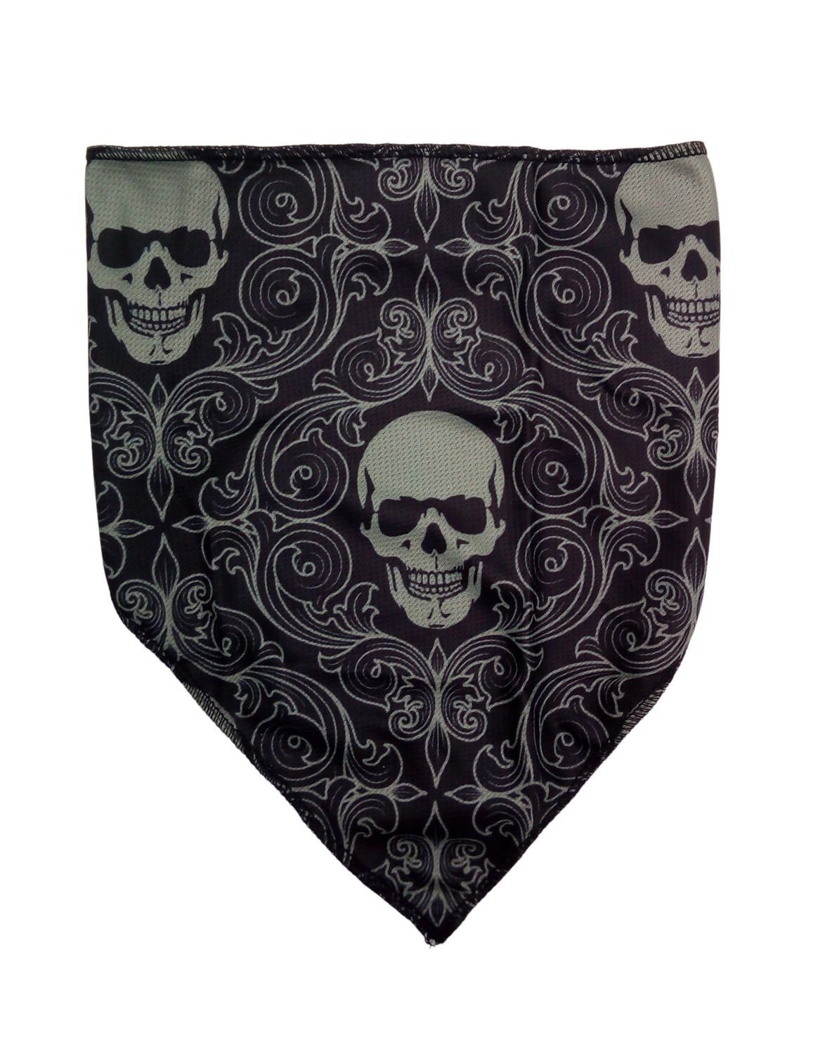 BURI Multifunktionstuch Multifunktionstuch Totenkopf Halstuch Mundtuch Dreieckstuch Kopftuch