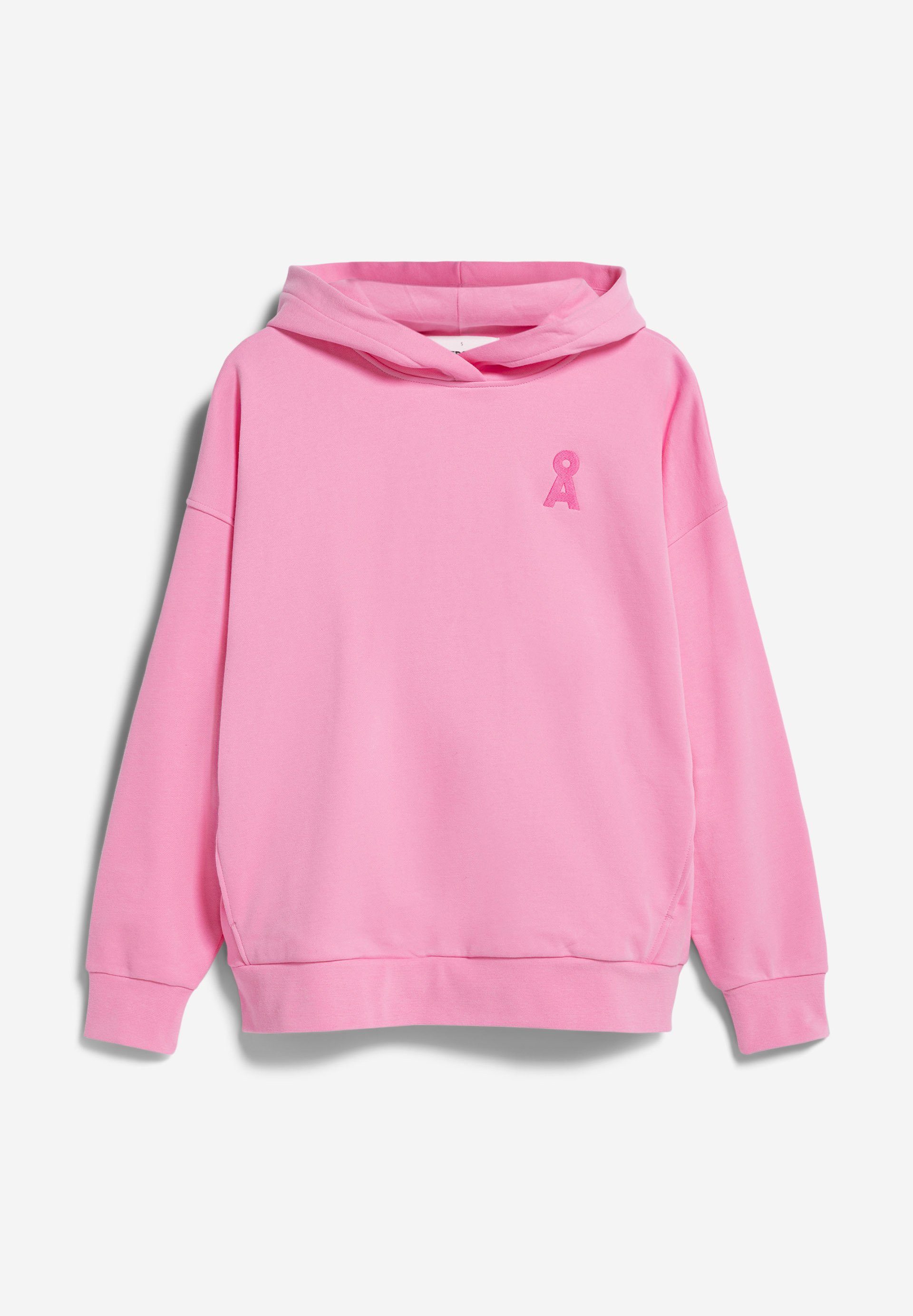 Hoodie more pink Armedangels (1-tlg) FRANCESCAA up me ELLAA Damen