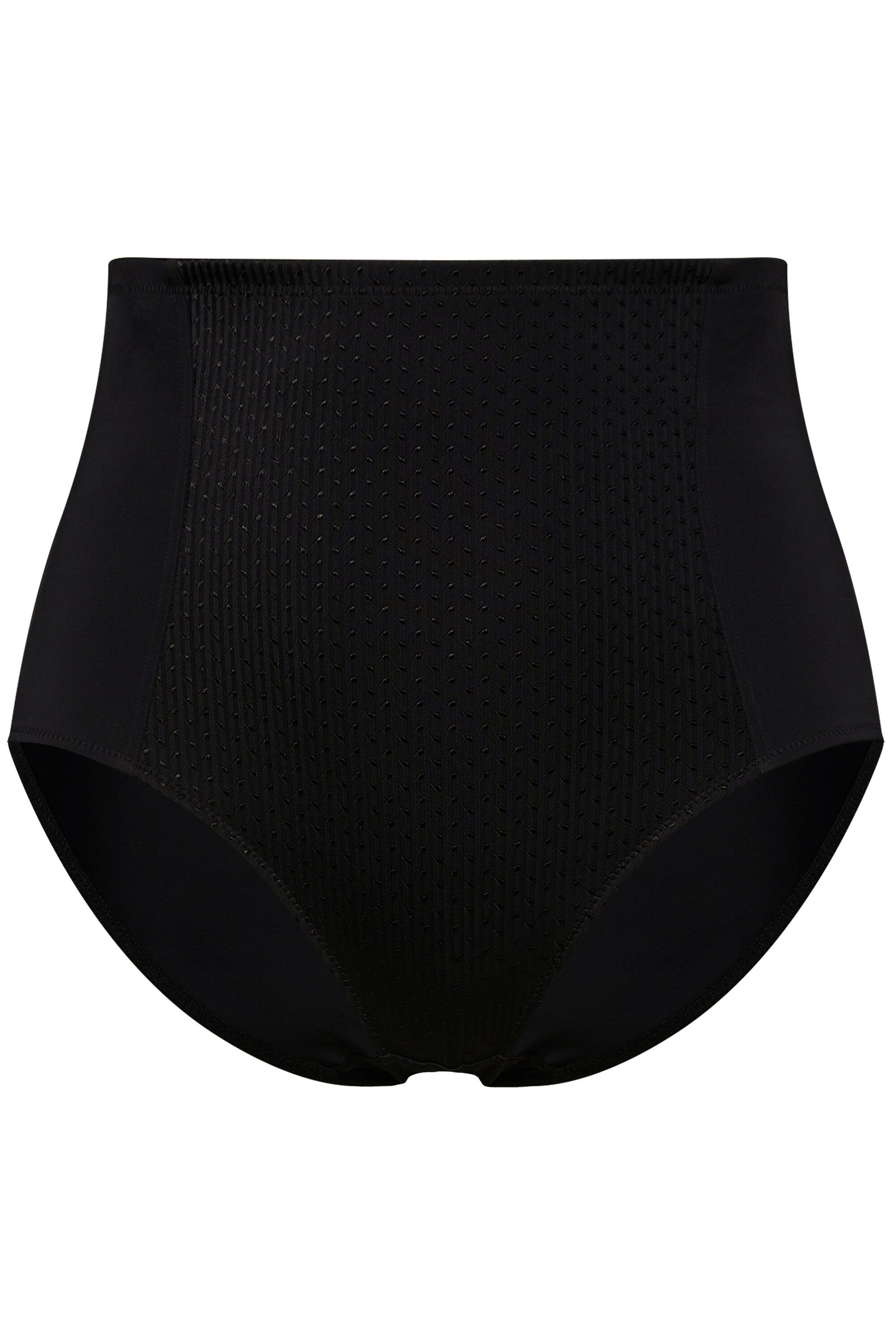 Ulla Popken Miederhose Miederhose High Waist Jacquard-Einsatz – Bild 2 von 4