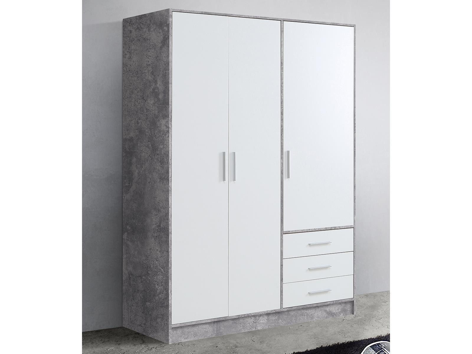 Kleiderschrank 144.6 x 200 x 60 cm (B/H/T)