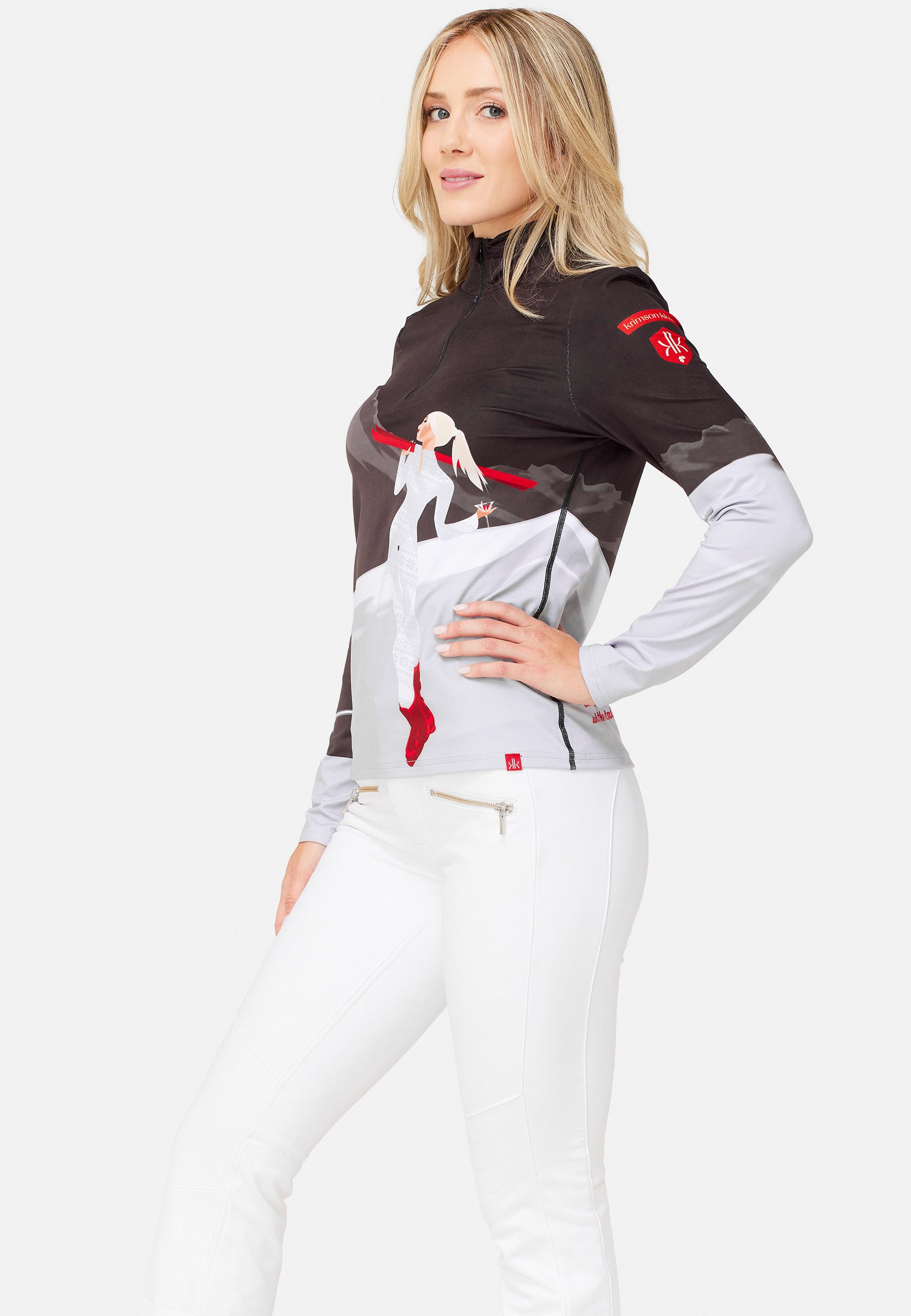Krimson Klover Langarmshirt Let's Dance Top (1-tlg) günstig online kaufen