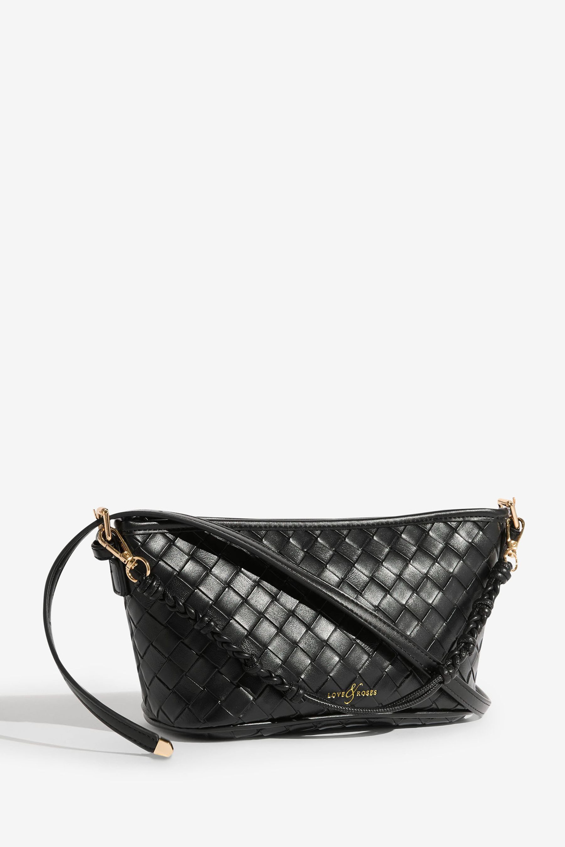 Love & Roses Handtasche Love & Roses geflochtene Handtasche (1-tlg)