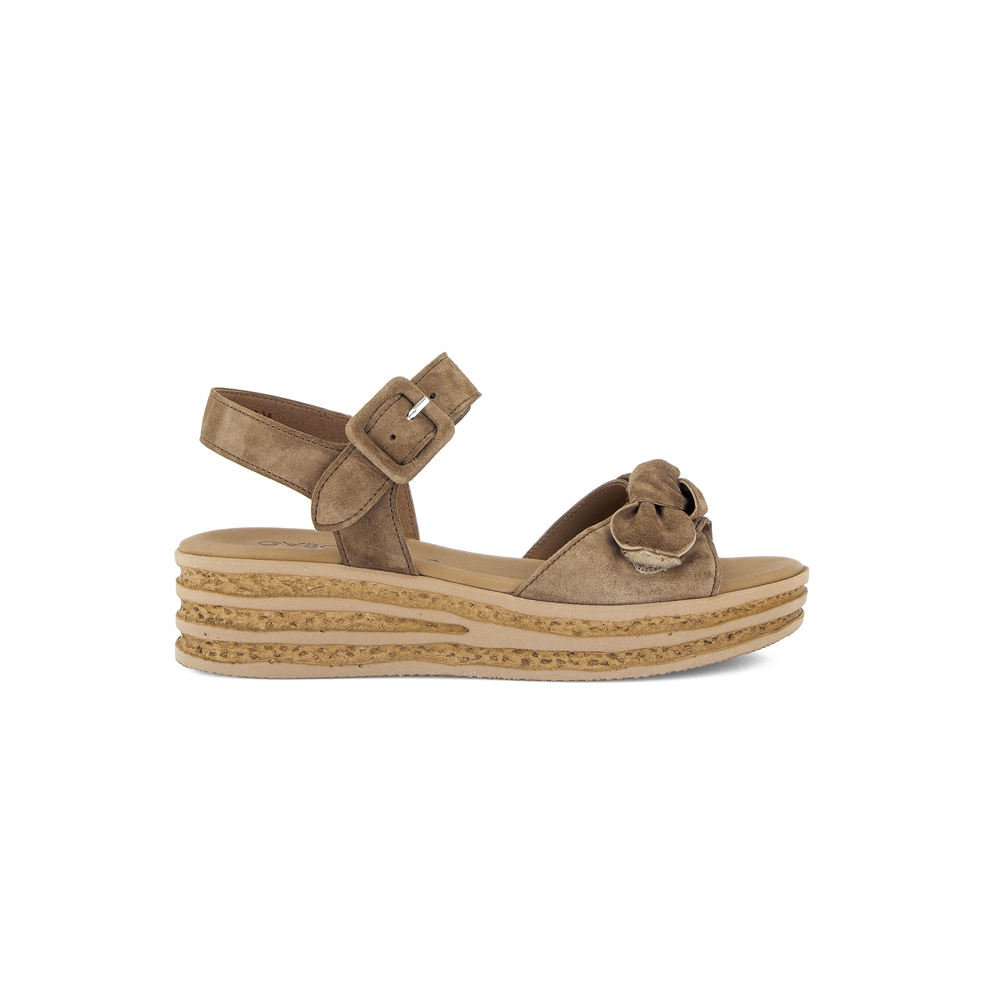 Gabor 4.553.18_8, Sandaletten, Braun, Damen Sandalette
