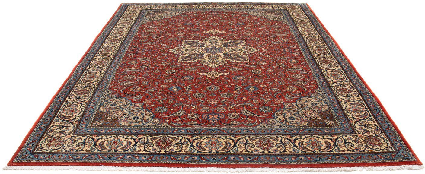 Wollteppich Unikat Rosso mm, Medaillon 10 rechteckig, Höhe: 220 Golpayegan mit Zertifikat x cm, morgenland, 292