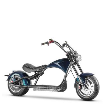 Star-Biker E-Motorroller M1P Mangosteen, Elektro-Chopper, 30Ah 3kw, Rot Matt, 3000,00 W, 45 km/h