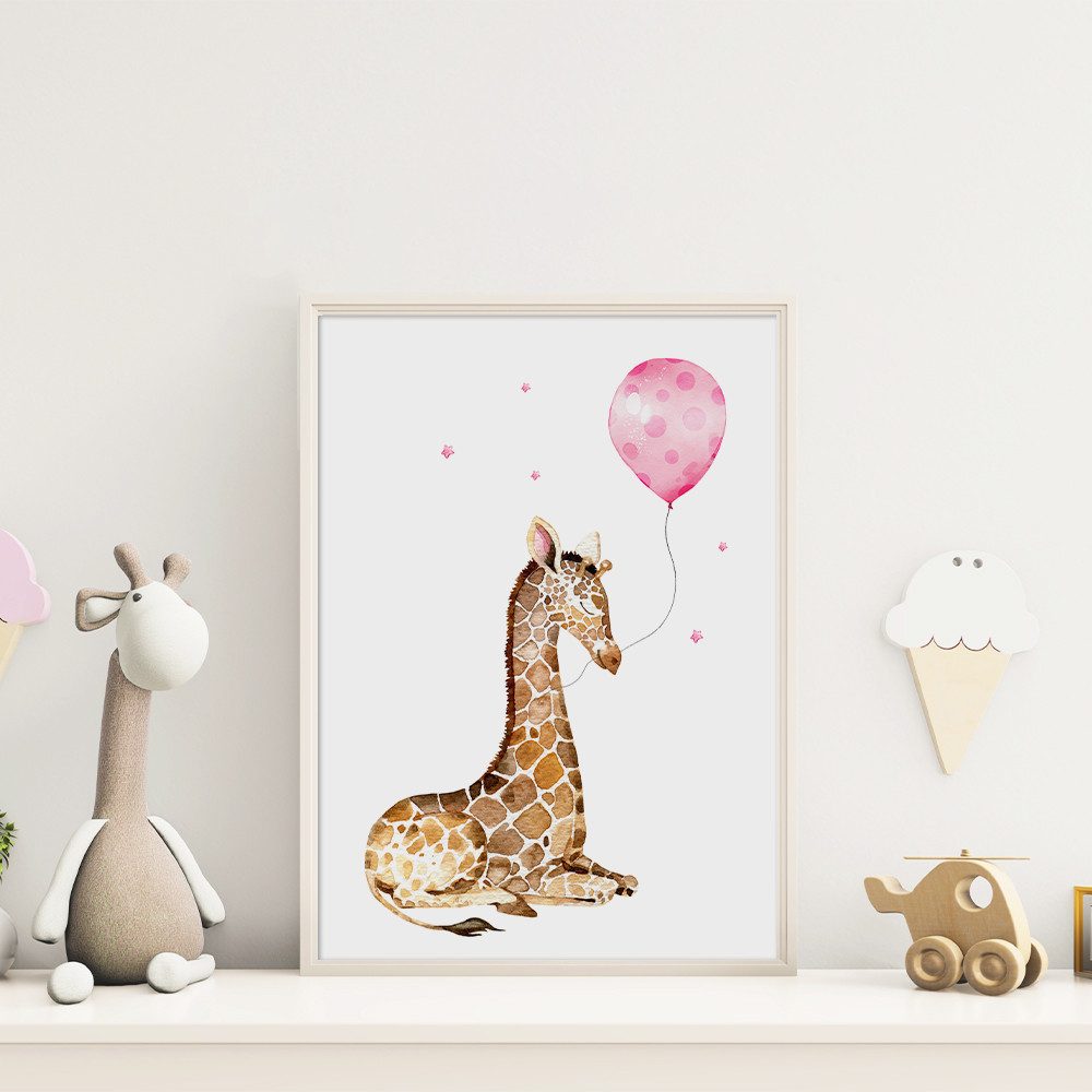 MeinBaby123® Poster Bilder Kinderzimmer, Tiere Poster günstig online kaufen