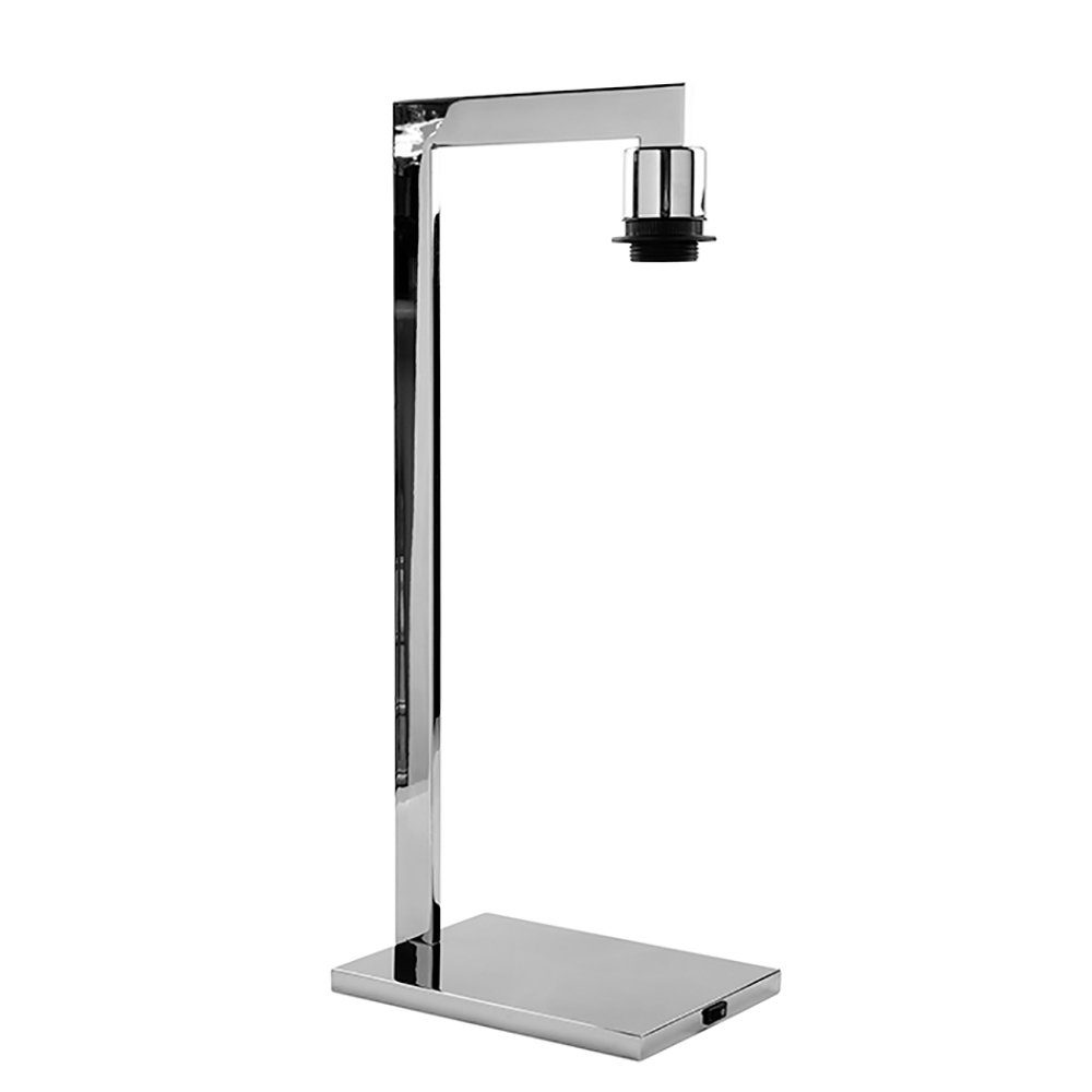 Fink Tischleuchte FINK Tischleuchte Fuß Avion - silber - H. 56cm x B. 16cm