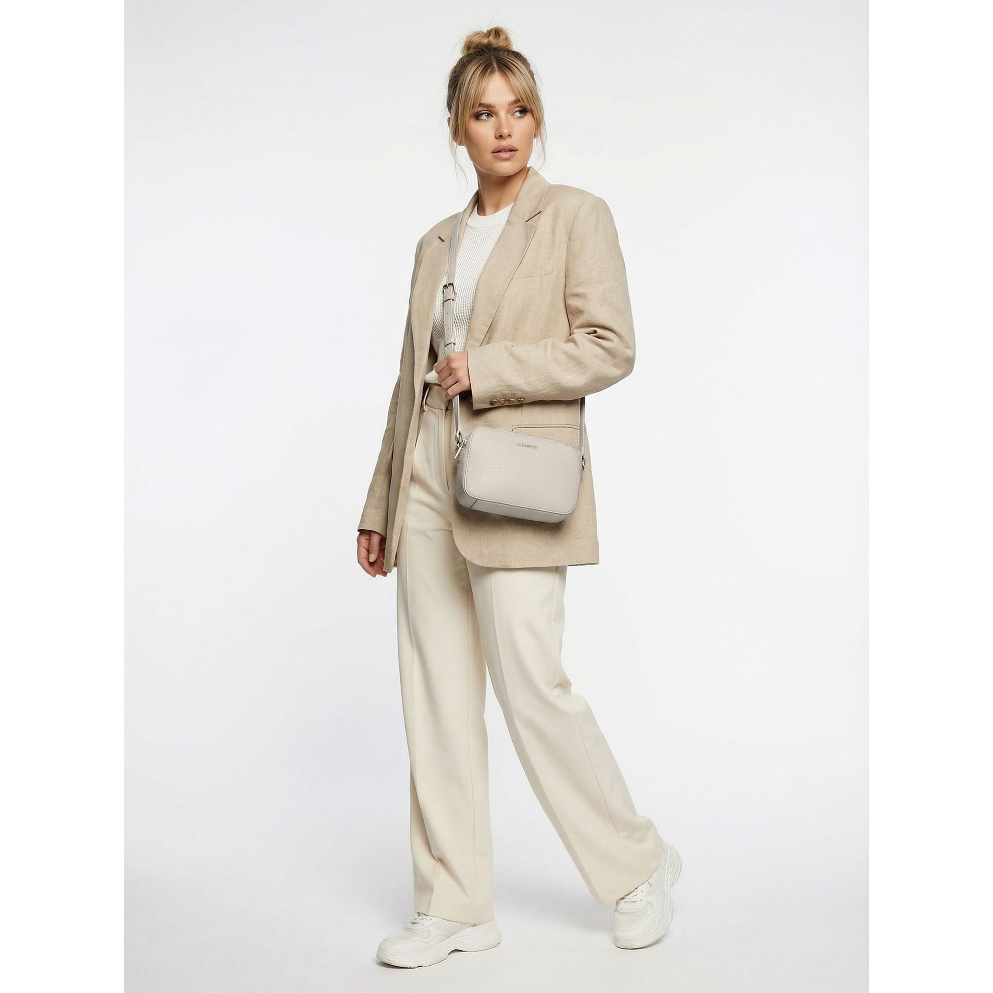 Lazarotti Umhängetasche Bologna Leather, Leder