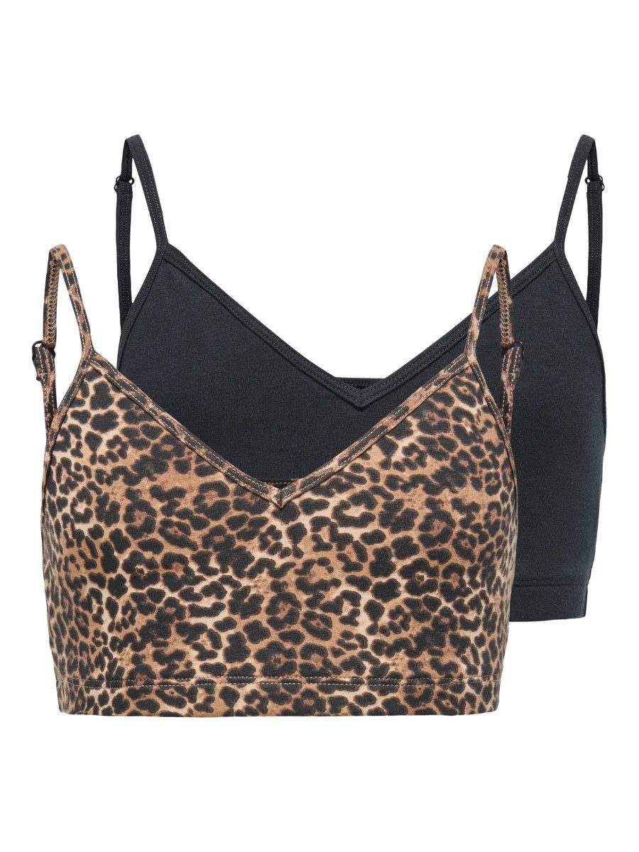 KIDS ONLY Set: Bustier KOGLOLA PADDED (Spar-Set, 2-tlg., Doppelpack) mit verstellbaren Trägern
