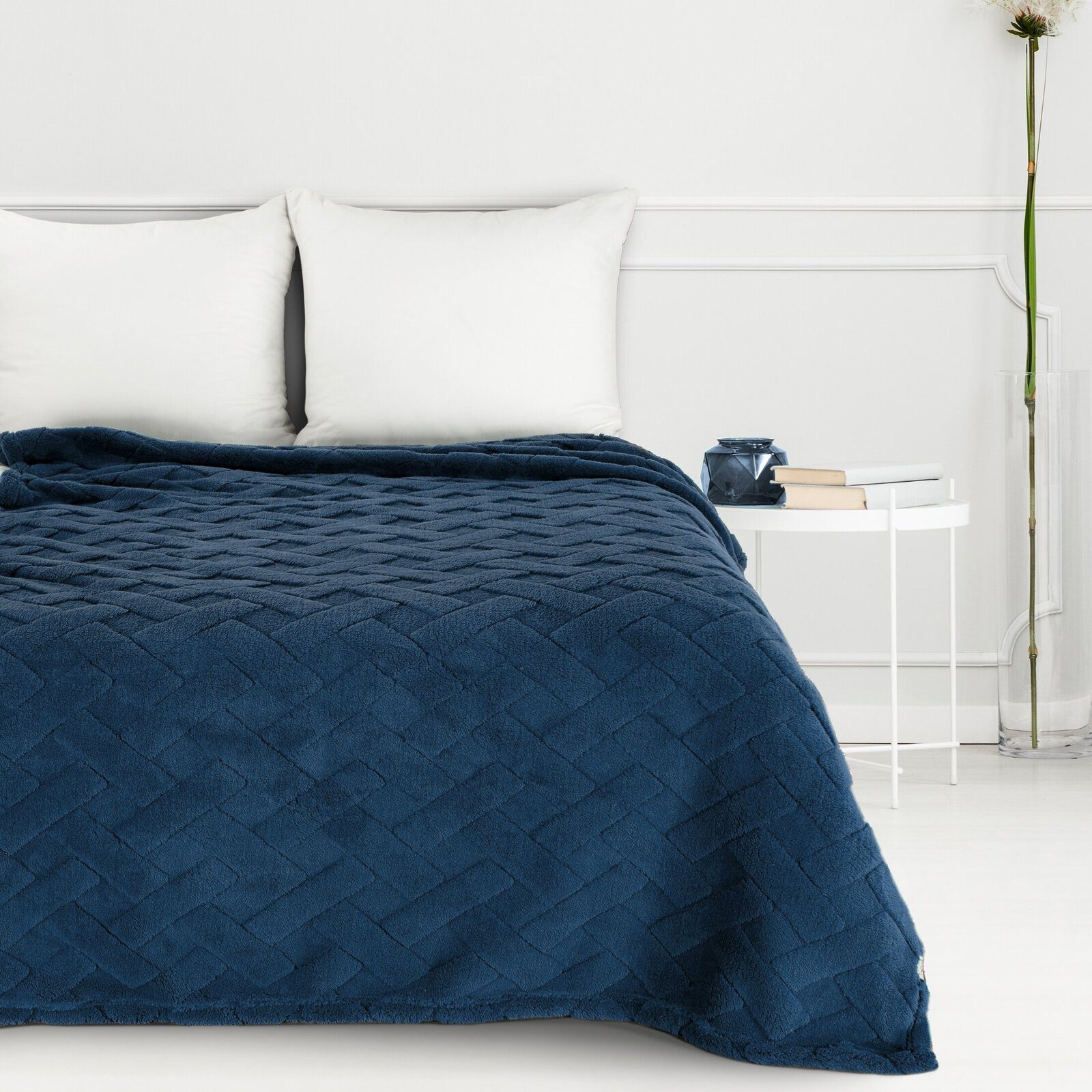 Wohndecke CARO, Design91, Karierte Kuscheldecke ideales günstig online kaufen