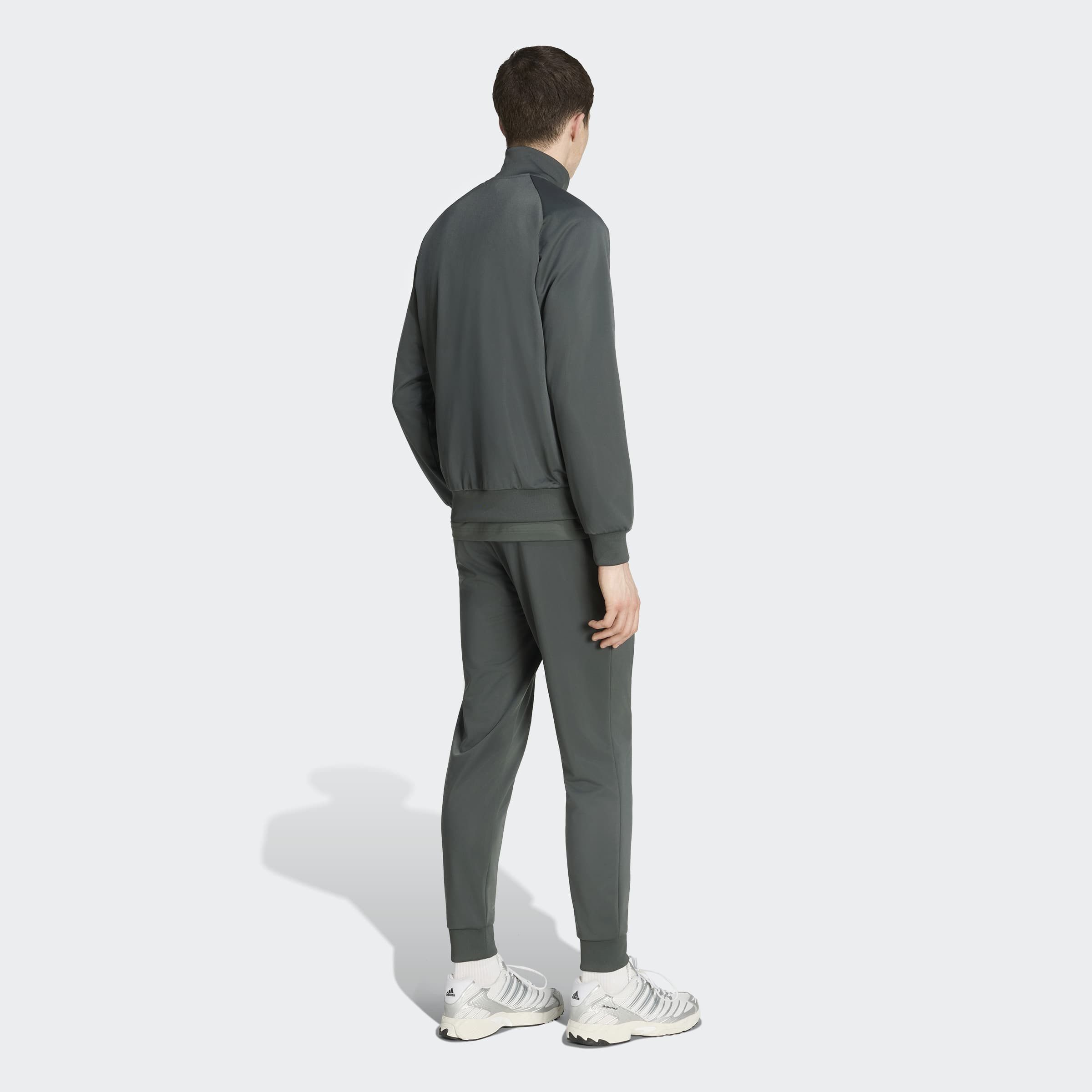 adidas Originals Trainingsanzug TECH ESS TS (2-tlg), zweiteiliges Set, für Erwachsene, aus Polyester