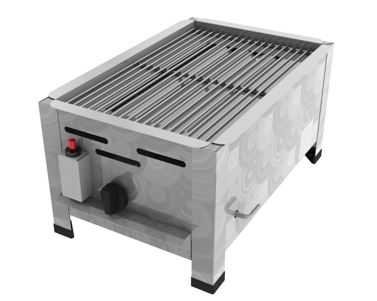 ChattenGlut Gasgrill ChattenGlut Gastrobräter 3,6kW mit Edelstahlrost, BxTxH: 340x530x270 cm