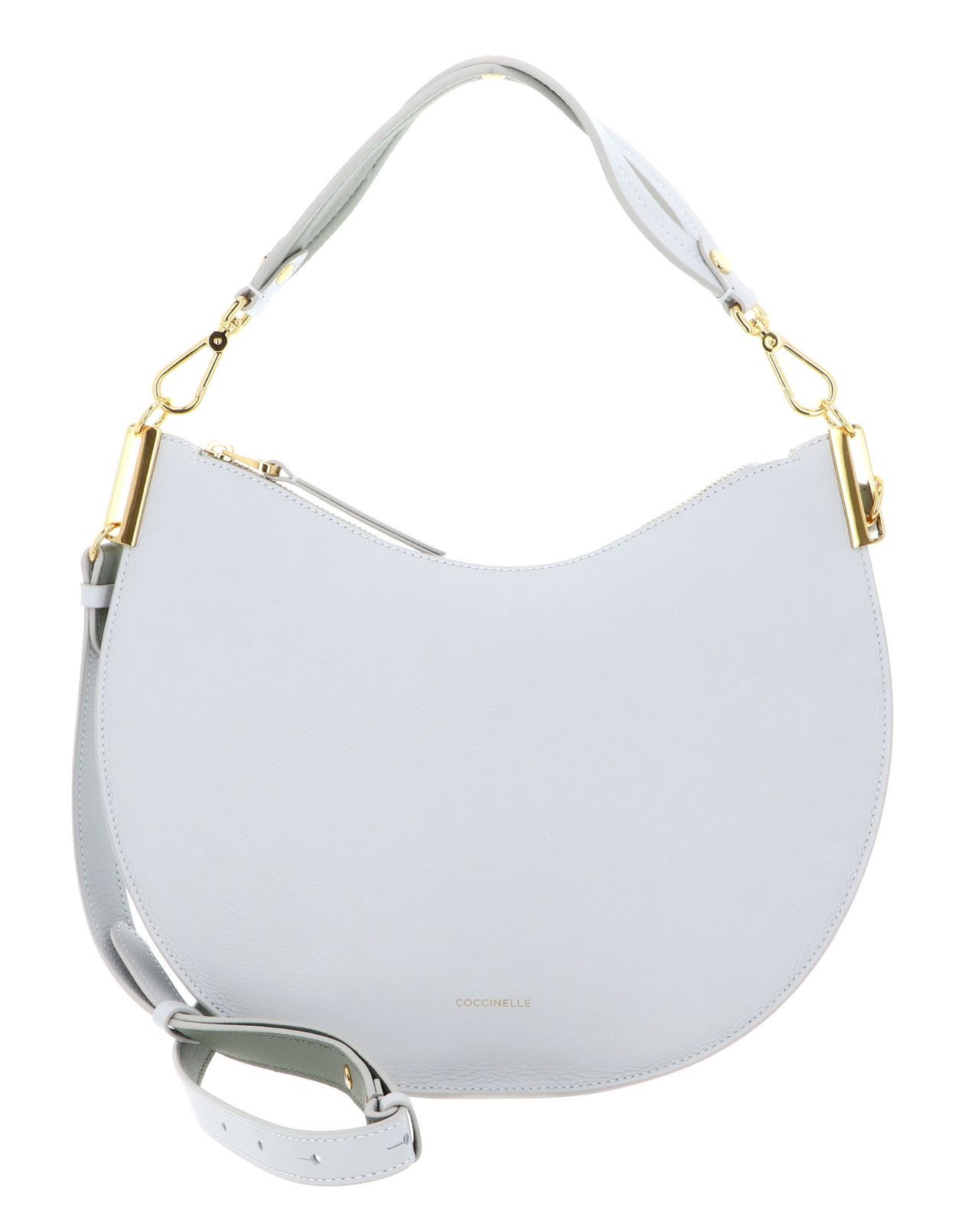 COCCINELLE Schultertasche Handbag Double Grainy Leather, aus echtem Rindsleder
