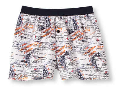 Schiesser Webboxer (Set, 1-St., 1-teilig) Jungen Boxershorts Shorts Pants Webware Baumwolle Unterhose