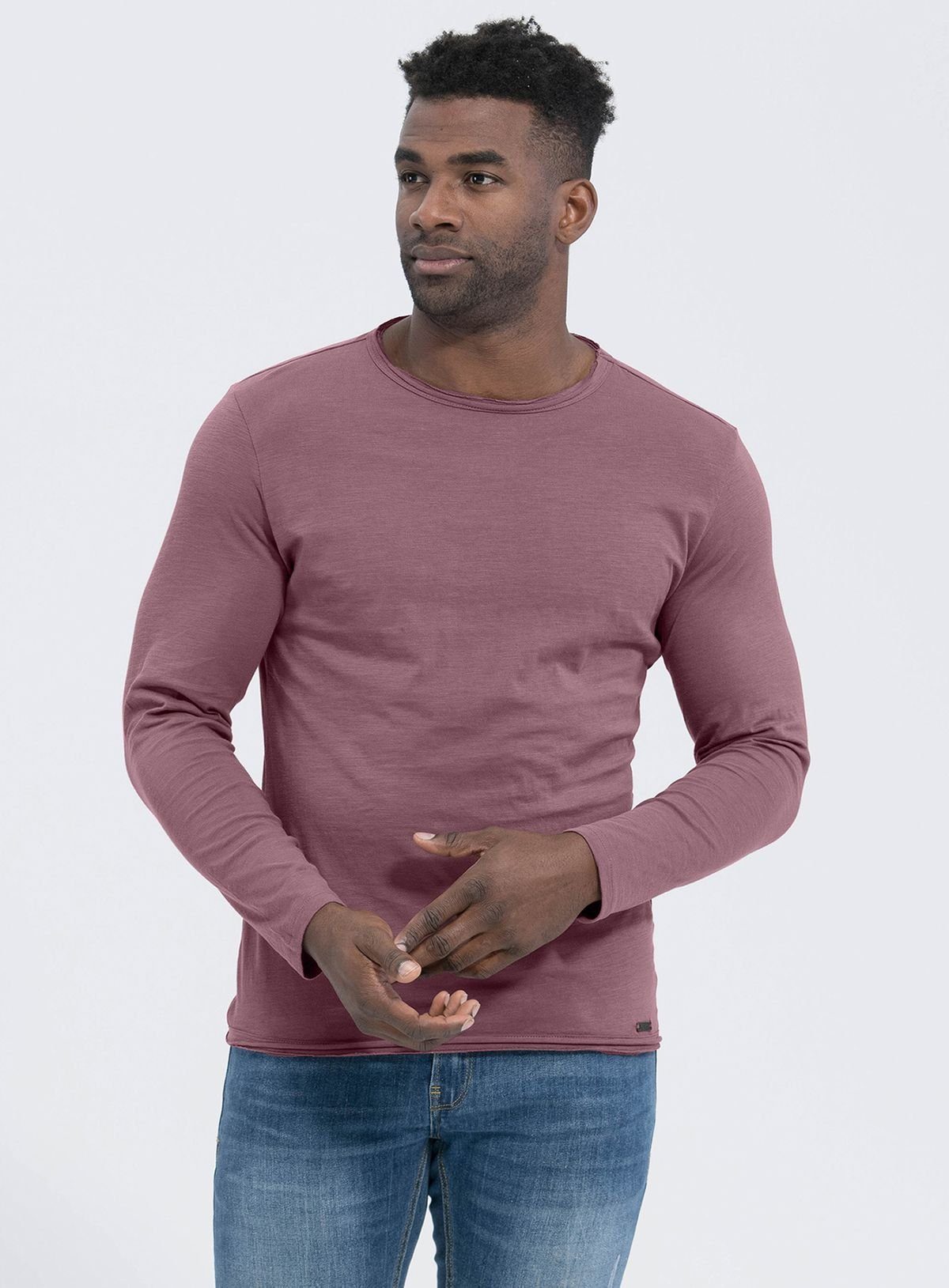 Key Largo Langarmshirt Cheese vintage Look günstig online kaufen