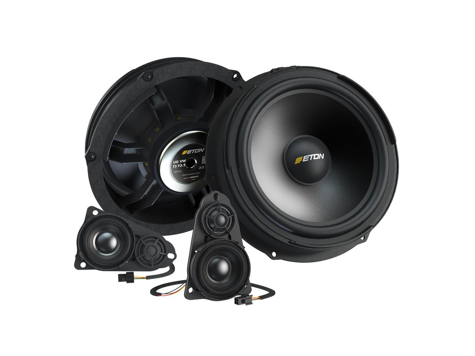 Eton Eton Upgrade Audio UG VW T5 F3.2 Lautsprecher System passend für VW T5 Auto-Lautsprecher