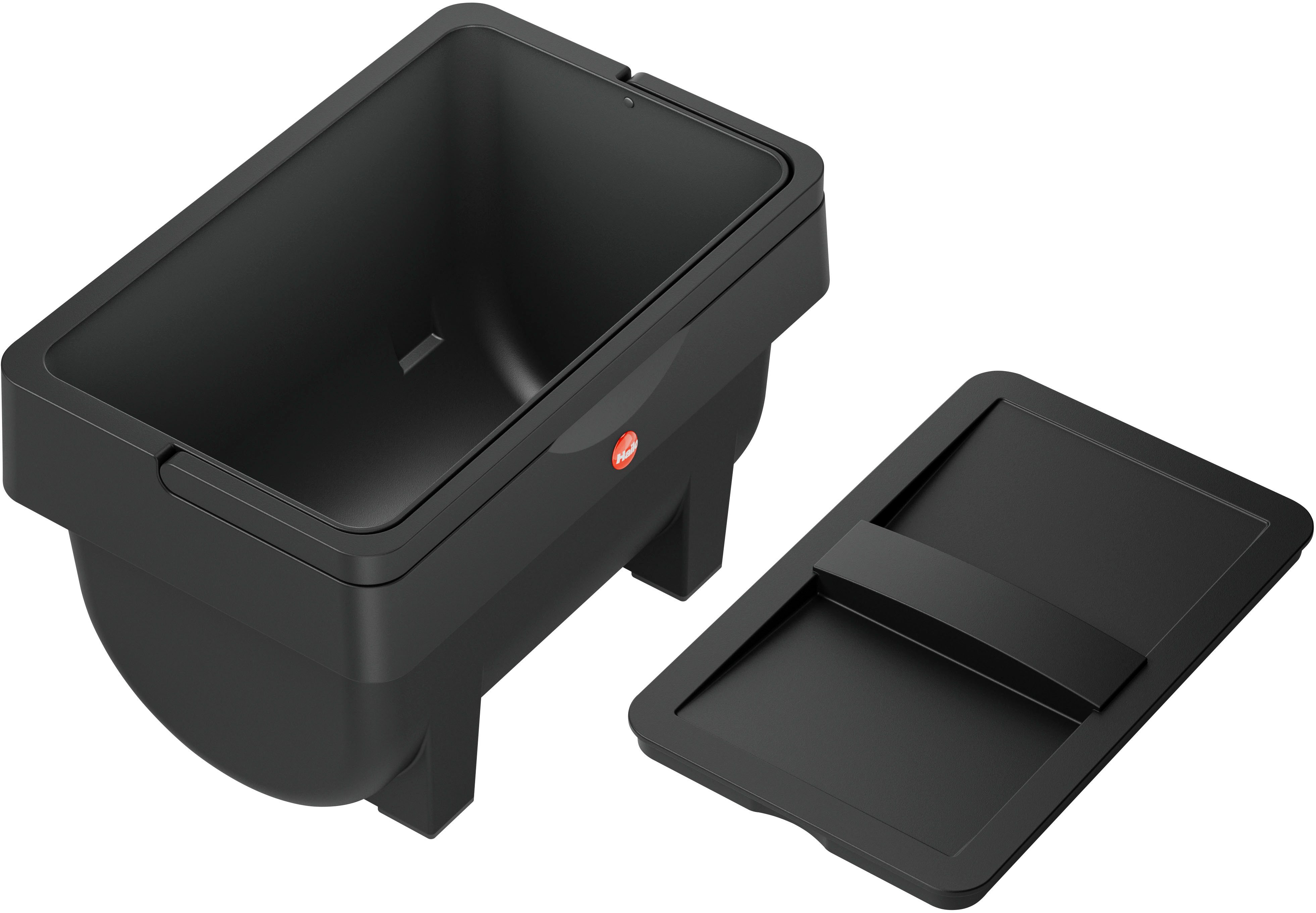 Hailo Biomülleimer ÖKOMINI S, Kunststoff, abnehmbarer Deckel, 4,1 Liter