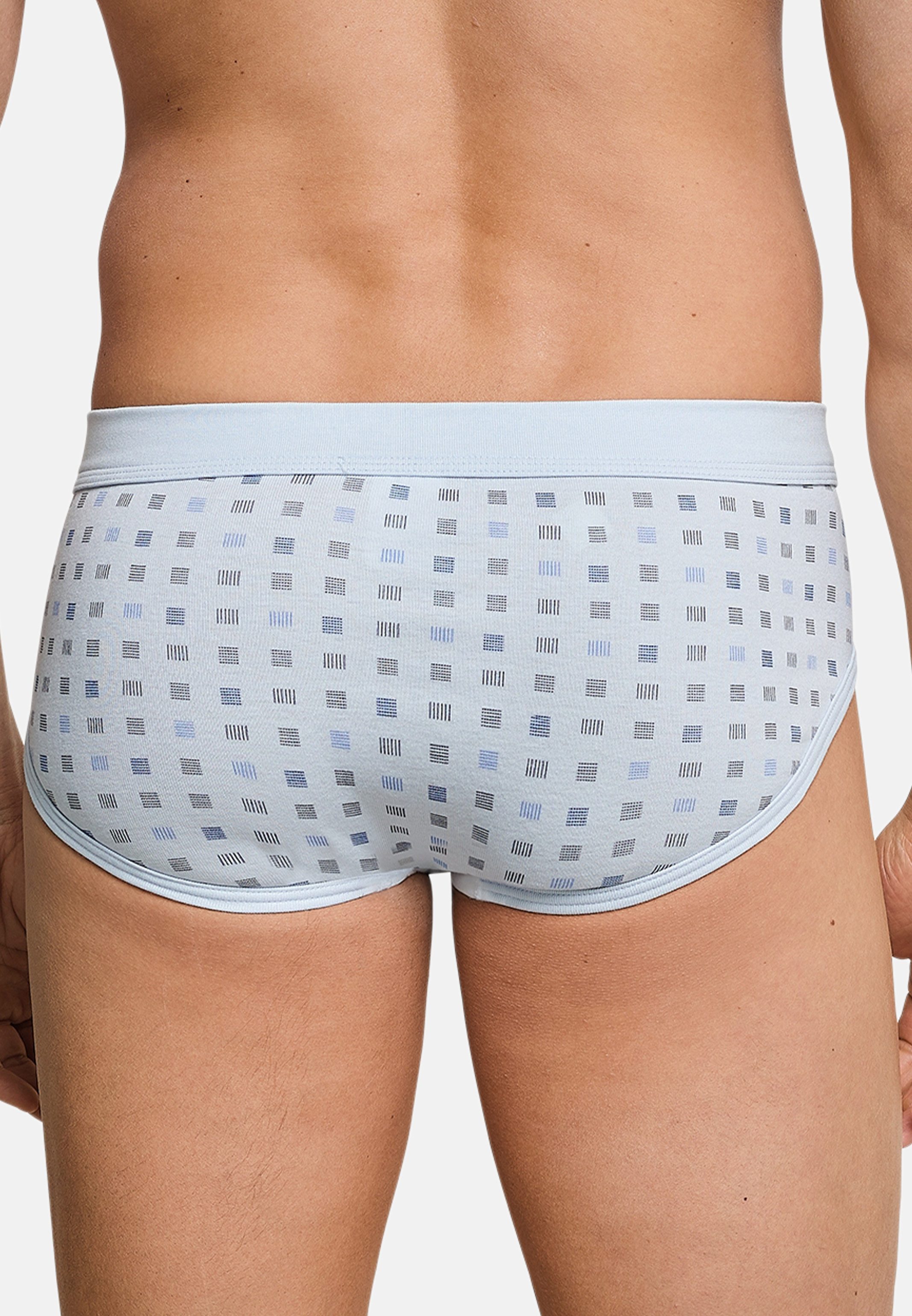 Schiesser Slip 2er Pack Cotton Essentials Feinripp (Spar-Set, 2-St) Sportslip / Unterhose - Baumwolle - mit Eingriff - Strapazierfähig – Bild 3 von 5
