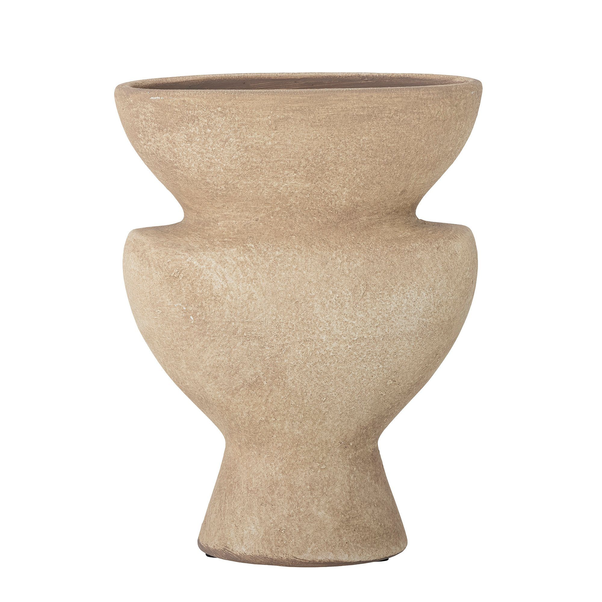 Wanddekoobjekt Bloomingville Cristel Deko-Vase, Natur, Terrakotta