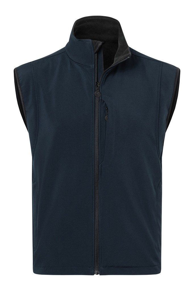 Karlowsky Fashion KARLOWSKY Herren Softshellweste CLASSIC Zipper Marine