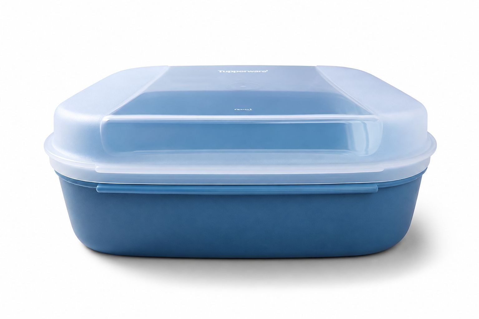 TUPPERWARE Vorratsdose Naschkätzchen 1,4 L blau weiß Bellevue