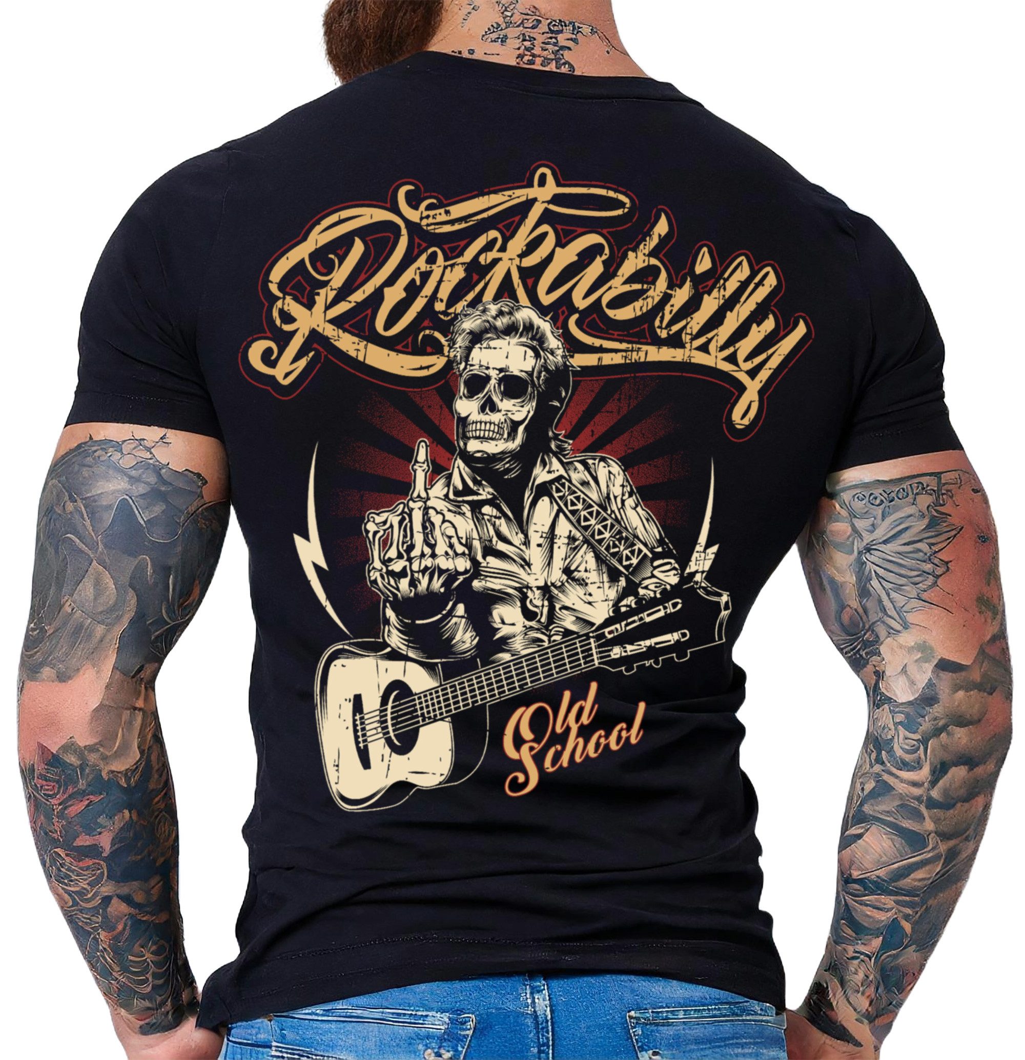 GASOLINE BANDIT® T-Shirt für Rock'n Roll günstig online kaufen