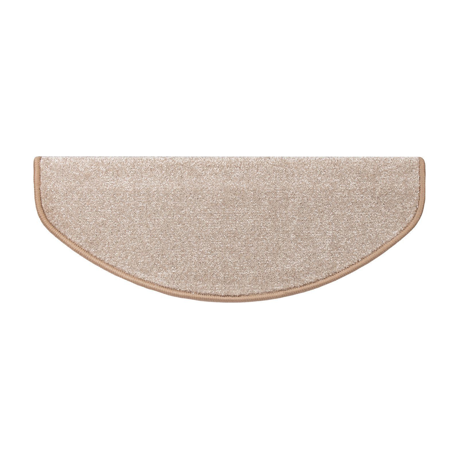 Floordirekt Stufenmatte Sundae 1A, Erhältlich in vielen Farben & Größen, Treppenschutz, Halbrund, Höhe: 13,5 mm