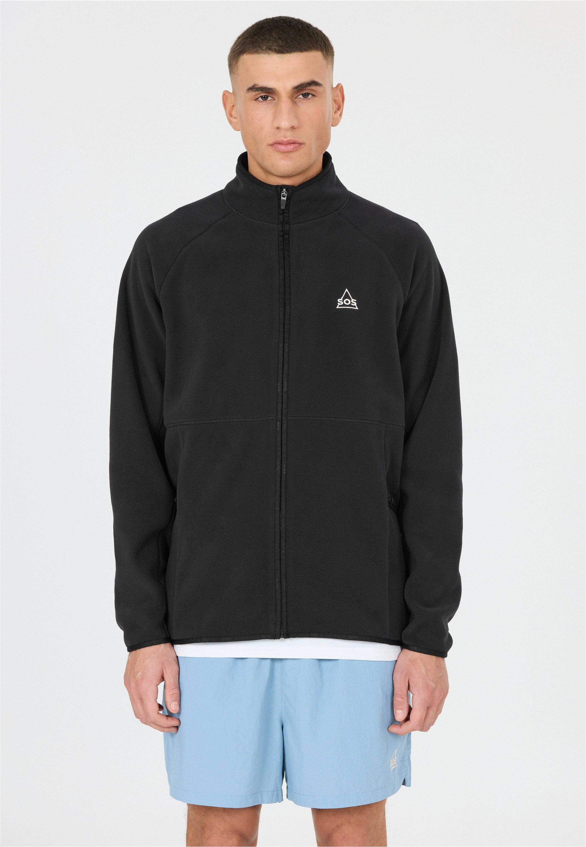 SOS Strickpullover Hakuba aus qualitativem Polartec-Fleece
