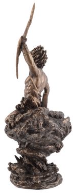 Vogler direct Gmbh Dekofigur Taranis keltischer Gott des Donners - by Veronese, von Hand bronziert, LxBxH: ca. 13x10x26cm