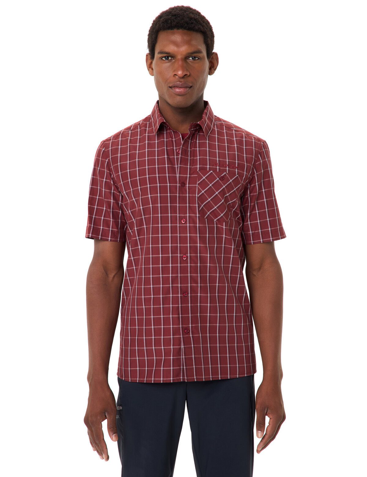 VAUDE Funktionshemd Men's Albsteig Shirt III (1-tlg) pflegeleichtes und schnelltrocknendes Hemd