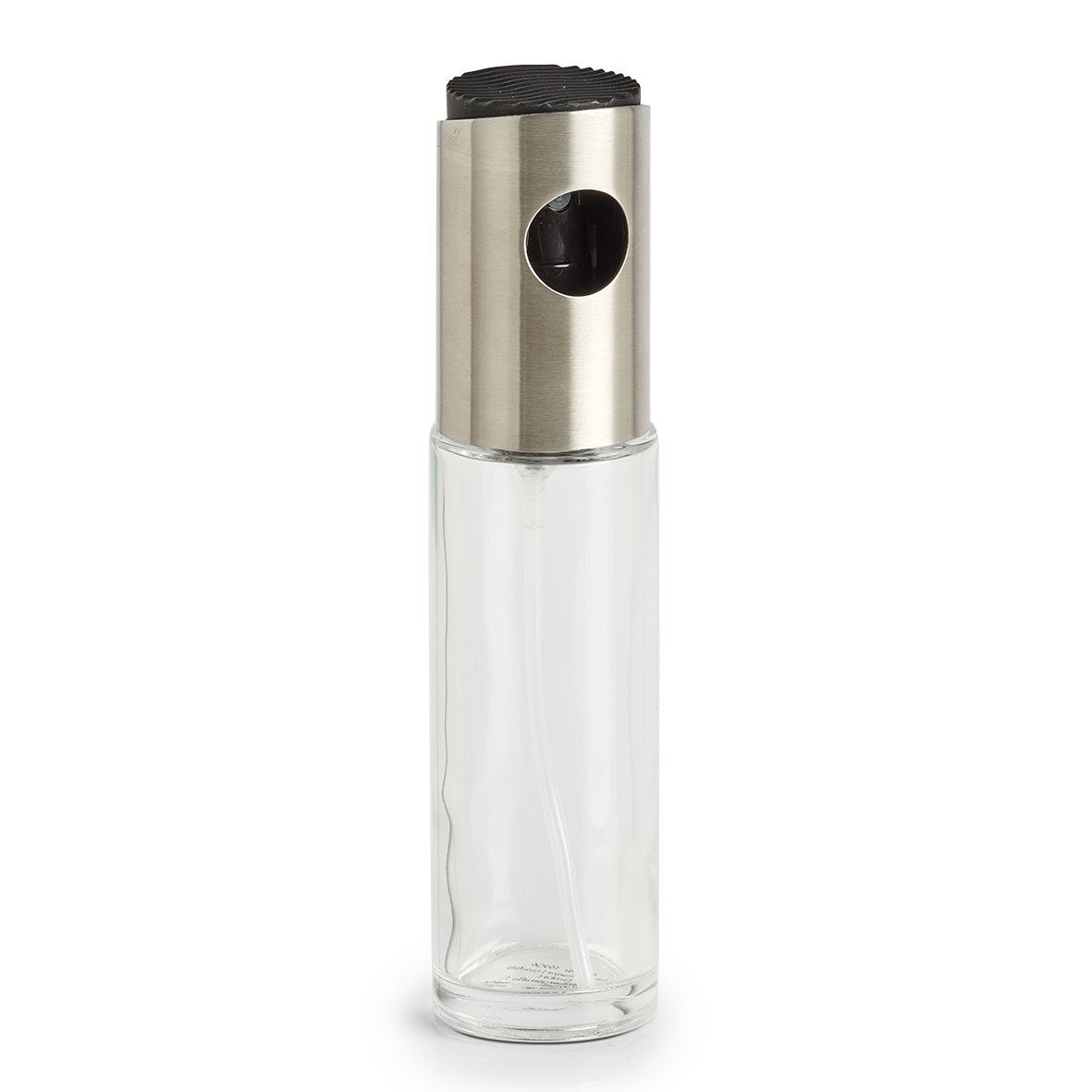 Zeller Present Ölspender Essig-/Öl-Sprüher, 100 ml, Glas/Edelstahl