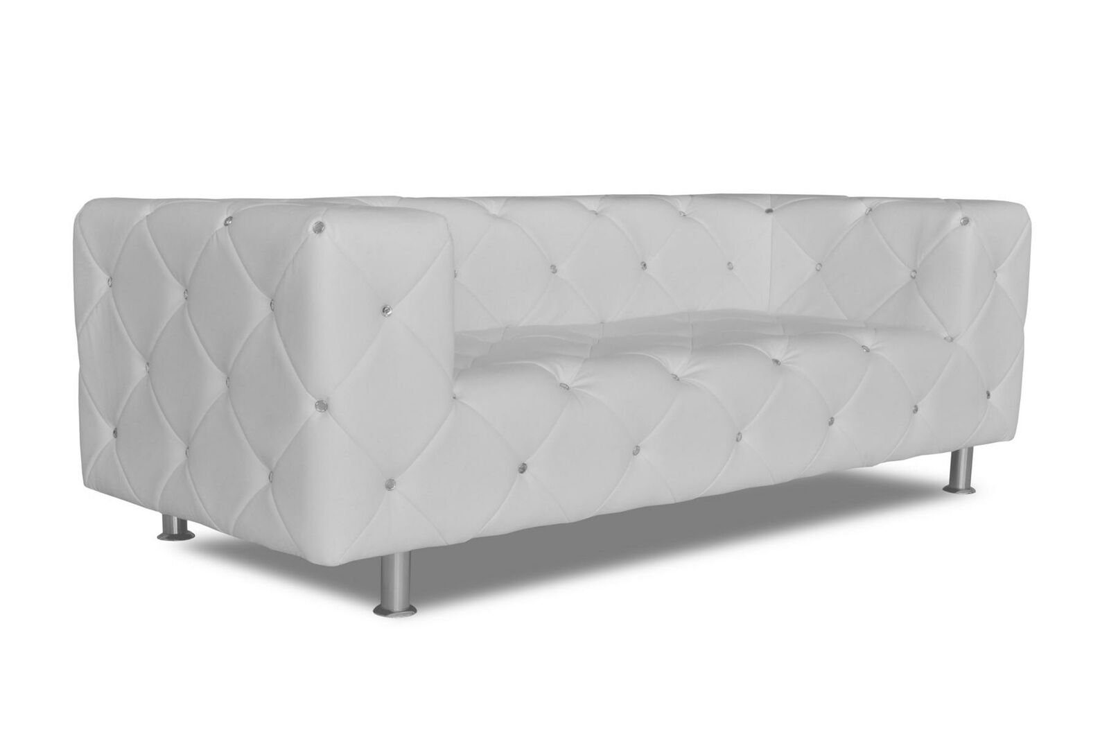 Luxus Steinen Sofa Europe Möbel, in mit weißer JVmoebel Dreisitzer Chesterfield Made Moderner