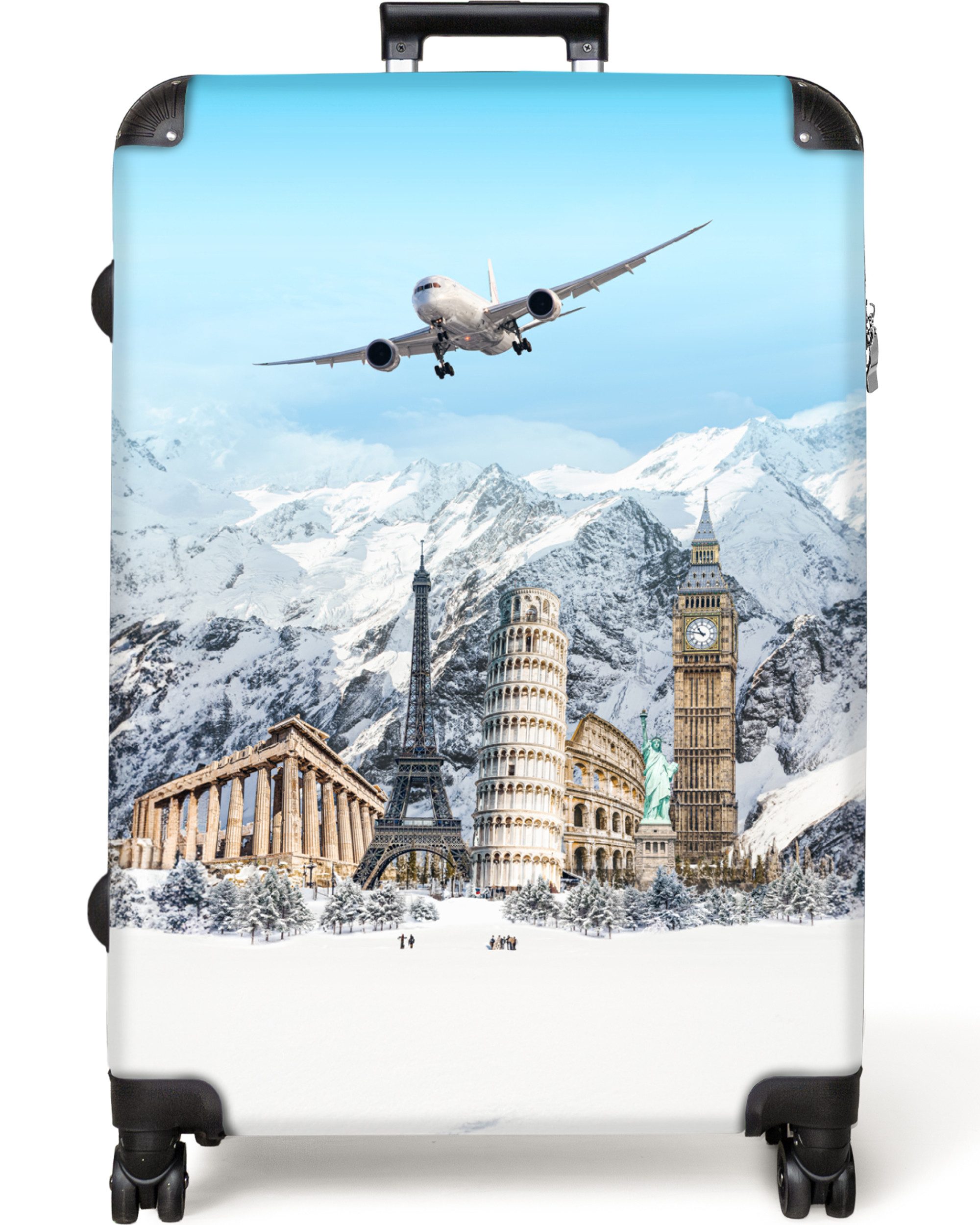 NoBoringSuitcases.com© Hartschalen-Trolley Architektur - Flugzeug - günstig online kaufen